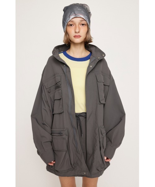 「SLY」 コート FREE グレー レディース_画像8