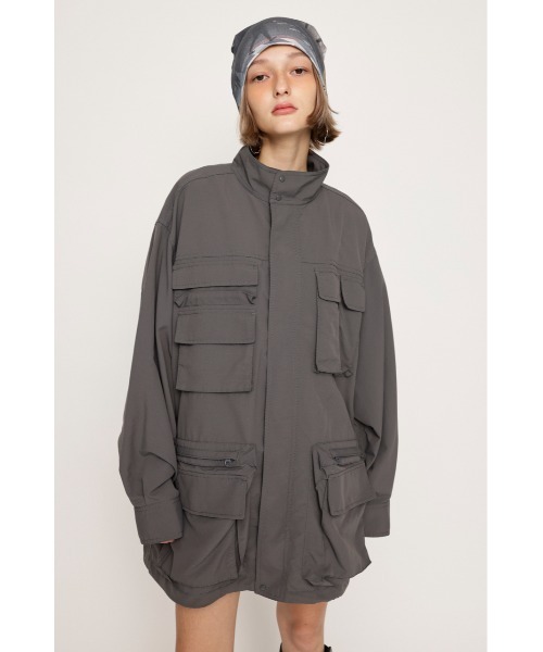 「SLY」 コート FREE グレー レディース_画像9