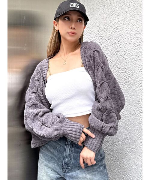 Y2K 古着 GLAD NEWS スタッズストラップ タイダイ ビスチェ キャミ GYDA（ジェイダ） キャミソール chainストラップテレコビスチェ