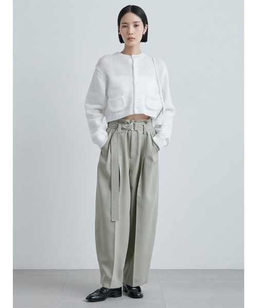 ★MIESROHE★パンツ ハイフォルム２タックＰＴ レディース