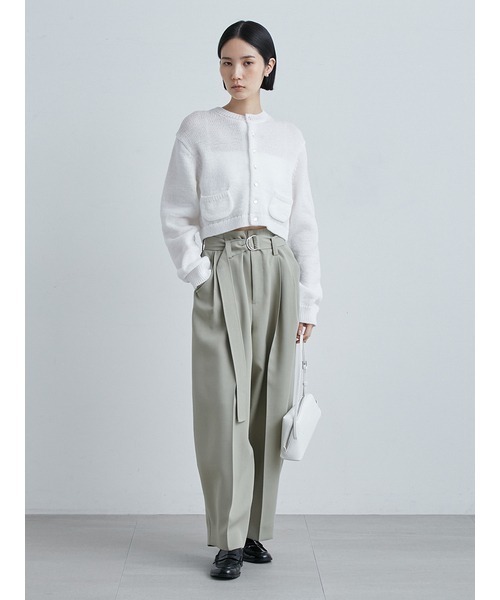 ★MIESROHE★パンツ ハイフォルム２タックＰＴ レディース
