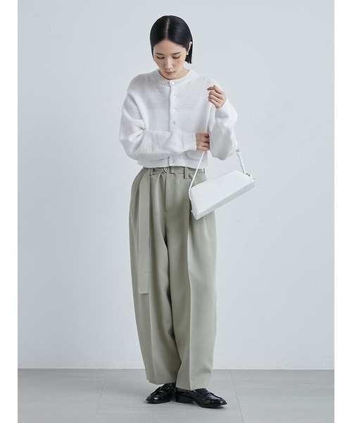 ★MIESROHE★パンツ ハイフォルム２タックＰＴ レディース