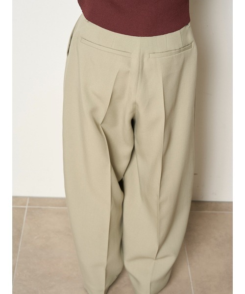 ★MIESROHE★パンツ ハイフォルム２タックＰＴ レディース