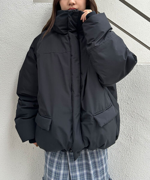 「CIAOPANIC」 ブルゾン MEDIUM ブラック レディース_画像7