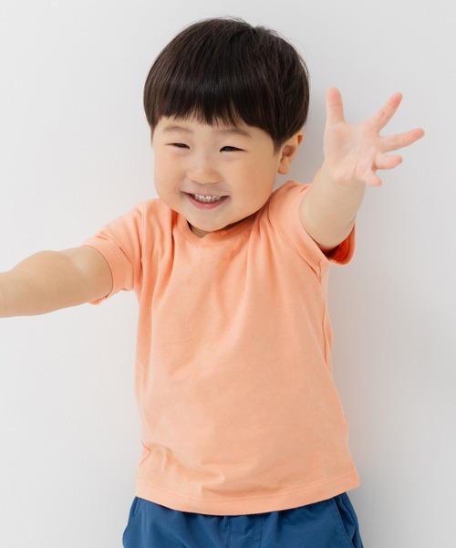 chil2 tシャツ 綿100％ 無地 半袖Tシャツ キッズ 子供服 男の子