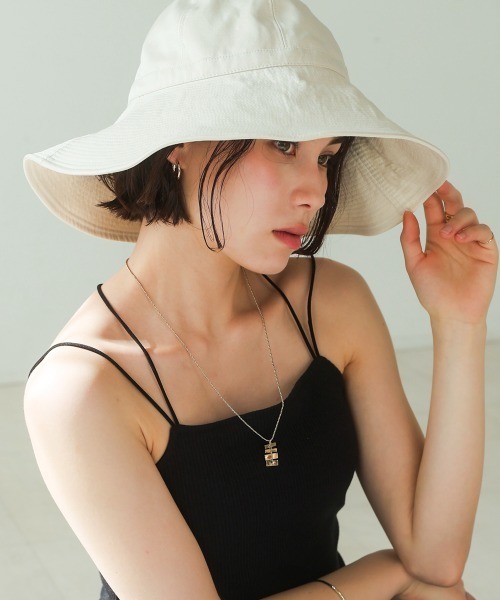 帽子 bou Bou Jeloud キャップ 帽子 ツバヒロキルトハット レディース