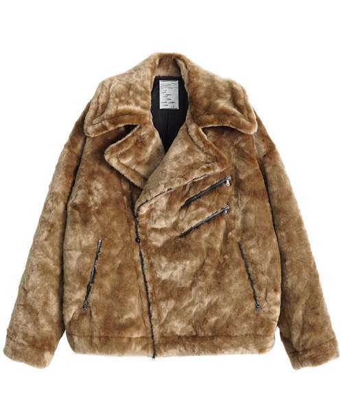 ☆！SHAREEF シャリーフ ライダースジャケット ブラウン SHAREEF（シャリーフ） ライダースジャケット 2 ブラウン メンズ