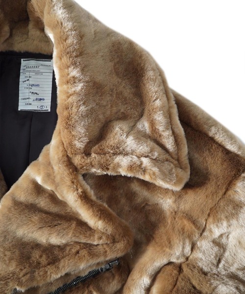 SHAREEF（シャリーフ） ライダースジャケット 2 ブラウン メンズ