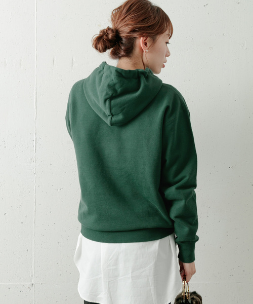 [Champion] тянуть over Parker SMALL серый женский 