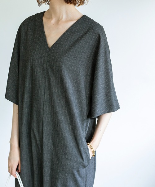 IENAイエナ＊半袖ワンピース＊ネイビー＊36 IENA 「IENA」 半袖ワンピース 36 ネイビー レディース