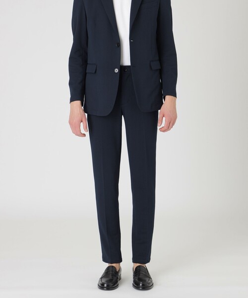 024091 BLACK LABEL CRESTBRIDGE シアサッカー シアサッカージャージーブルゾン（ブルゾン）｜BLACK LABEL