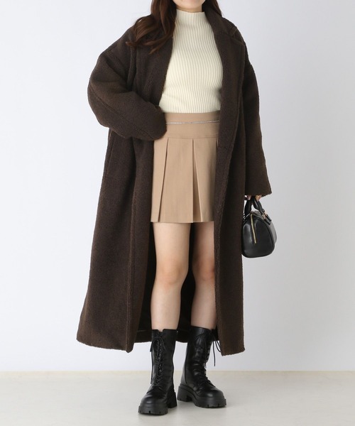 「Heather」 チェスターコート FREE グレー レディース_画像6