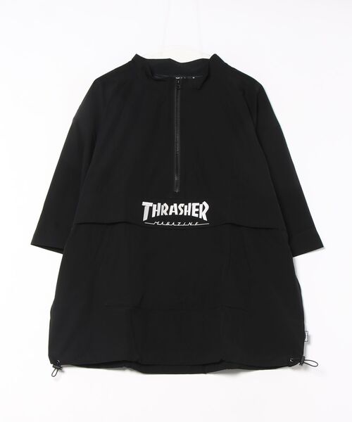 THRASHER（スラッシャー） コート ジャケット S/S NYLON ANORAK HALF