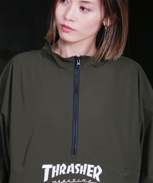 THRASHER（スラッシャー） コート ジャケット S/S NYLON ANORAK HALF