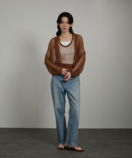 SALON adam et rope'（サロン アダム エ ロペ） カーディガン ギマ