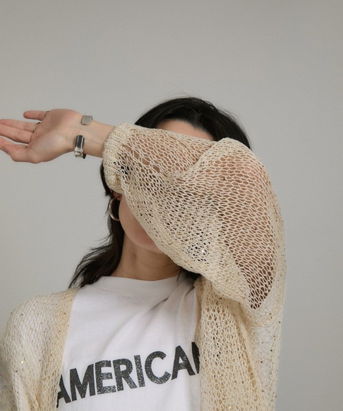 SALON adam et rope'（サロン アダム エ ロペ） カーディガン ギマ