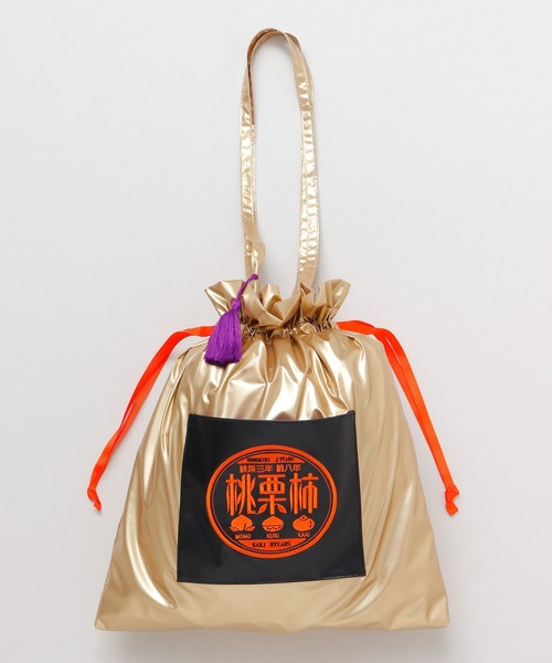 カヤ トートバッグ 「カヤ」ことわざ巾着バッグ レディース メンズ