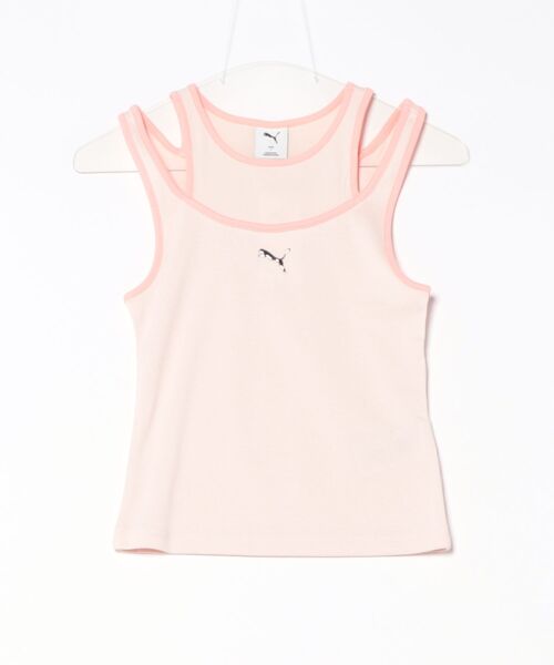 tシャツ PUMA ウェア プーマウェア W DARE TO TANK TOP ショートスリーブ 633251 19 PINK レディース