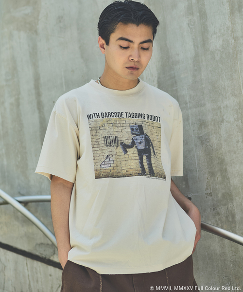 【Paragraph】★関税込★破損した傑作Tシャツ★兼用 ce49efc383daebf955c20f8cf2e00d