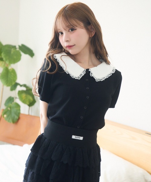 中古・古着通販】JILL STUART (ジルスチュアート) レースカラー