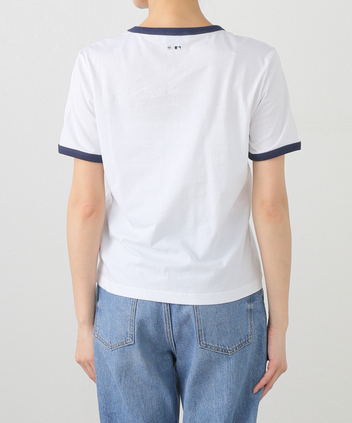 tシャツ SPORTY＆RICH / スポーティアンドリッチ DODGERS RINGER T-SHIRT レディース SPORTY&RICH tシャツ SPORTY＆RICH / スポーティアンドリッチ