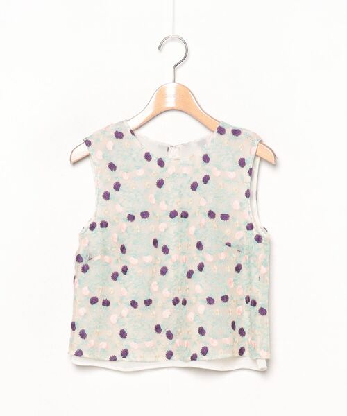 「JILL STUART」 ノースリーブブラウス SMALL ベージュ レディース