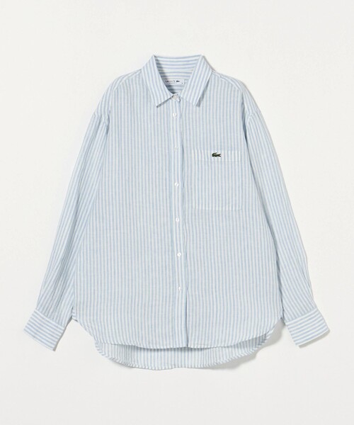 LACOSTE ブラウス シャツ 「LACOSTE」オーバーサイズ レディース