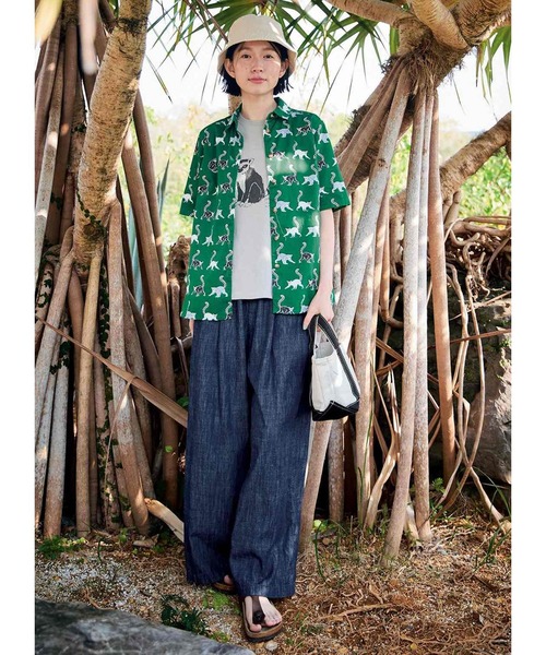 Sunny Girl 半袖Tシャツ　2枚セット Sunny clouds（サニークラウズ） tシャツ 半袖 ワオキツネザルTシャツ