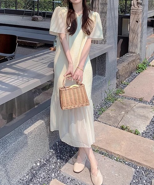ワンピース 裾切替シフォンワンピース : ZOZOTOWN Yahoo!店 - 通販