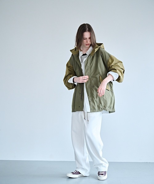kha:ki（カーキ） ミリタリージャケット モッズコート 「KHA:KI