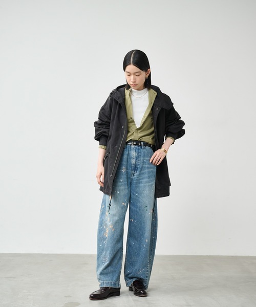 kha:ki（カーキ） ミリタリージャケット モッズコート 「KHA:KI