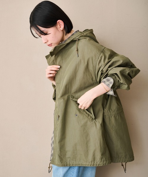 kha:ki（カーキ） ミリタリージャケット モッズコート 「KHA:KI