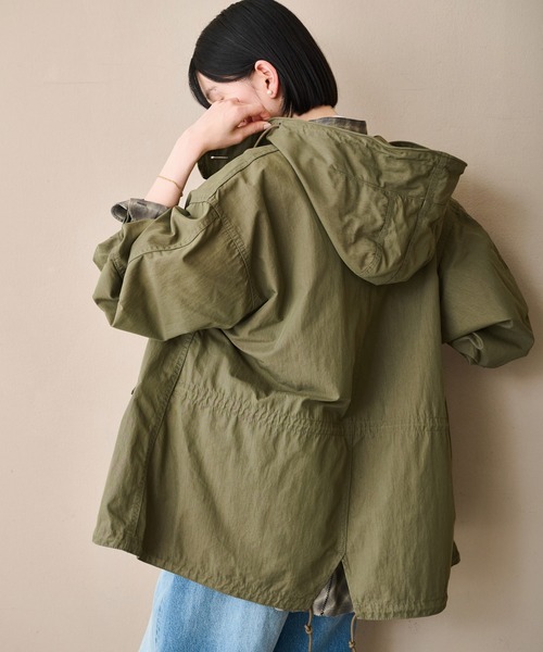 kha:ki（カーキ） ミリタリージャケット モッズコート 「KHA:KI