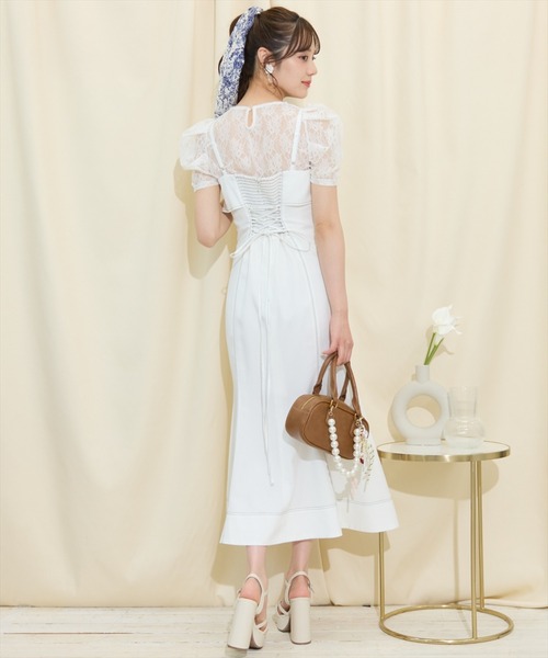 WILLSELECTION（ウィルセレクション） ワンピース ドレープリボン