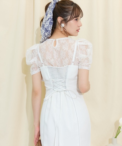 WILLSELECTION（ウィルセレクション） ワンピース ドレープリボン