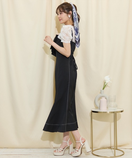 WILLSELECTION（ウィルセレクション） ワンピース ドレープリボン