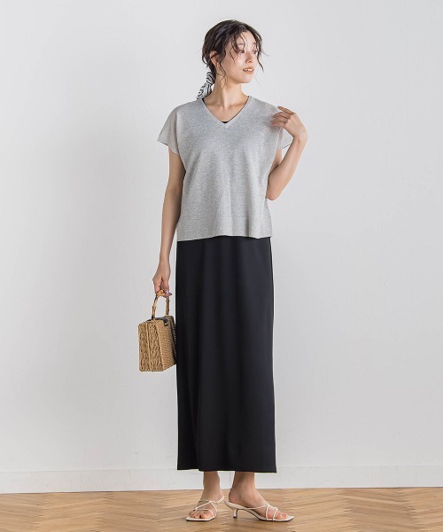 Droite lautreamont（ドロワット・ロートレアモン） ワンピース リブ