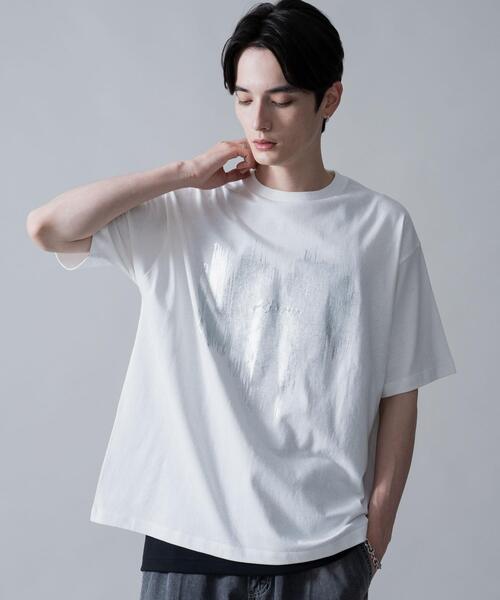 tシャツ BROWNY/「25年春夏新作」シルバープリントT メンズ レディース | BROWNY | 01