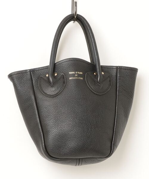 『美品』Young &Olsen ブラックトートバッグ　定価:40,700円 YOUNG&OLSEN The DRYGOODS STORE 「YOUNG&OLSEN STORE」 トート