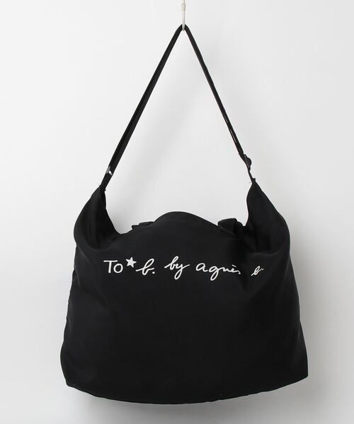 To b. by agnes 「To b.」 トートバッグ - ブラック レディース 
