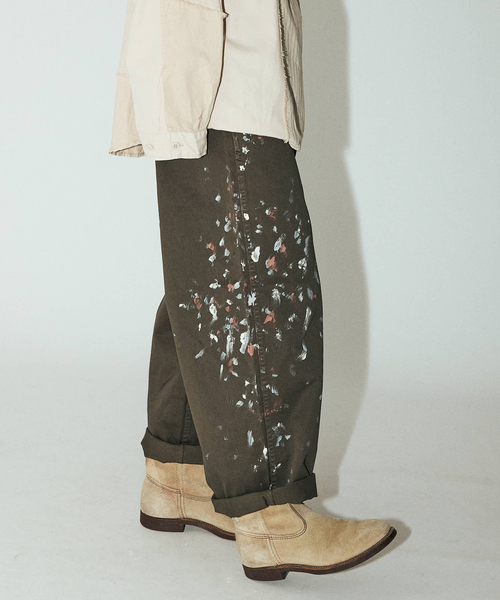 ワイドチノパン VINTAGE SATIN J.S ホームステッド JOURNAL STANDARD J.S HOMESTEAD チノパン J.S.Homestead