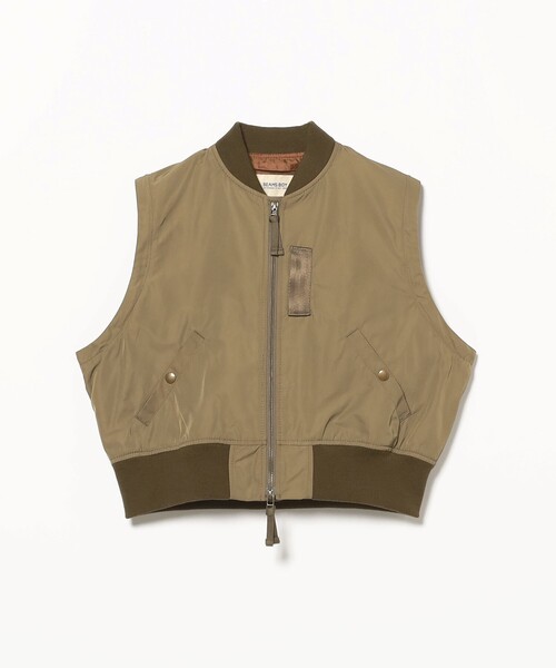 BEAMS BOY（ビームス ボーイ） ma1 ma-1 デタッチ スリーブ ミリタリー