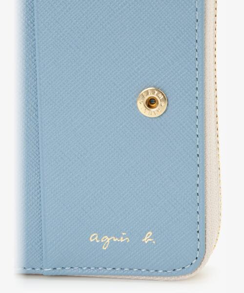 【ゆっか】agnès b. ライトブルー 二つ折り財布 ゆっか様専用】agnès b. ライトブルー 二つ折り財布 - メルカリ