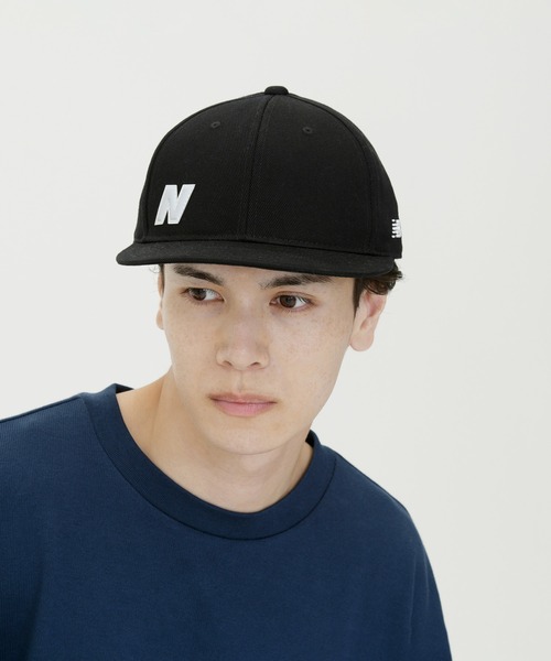 「New Balance」 キャップ ONE SIZE ブラック メンズ_画像3