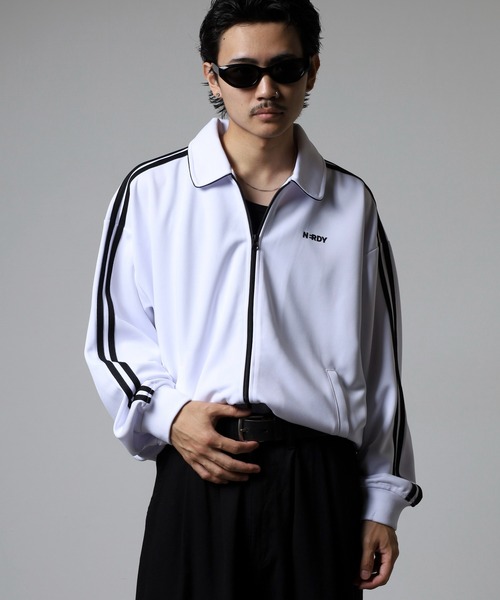 NERDY ジャージ ニューヨークミニマルトラックトップ レディース
