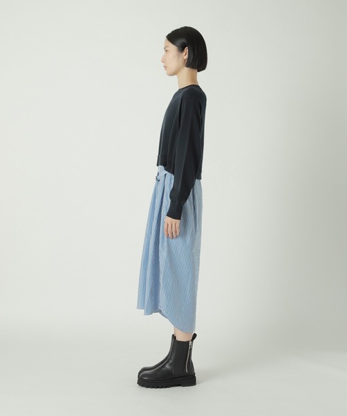 ZUCCa（ズッカ） ワンピース シャツドッキングニット / ワンピース / S