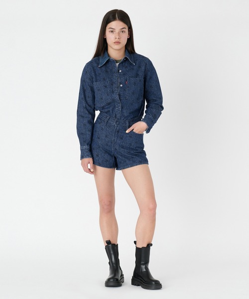 「Levi's」 長袖シャツ X-SMALL ブラック レディース_画像7