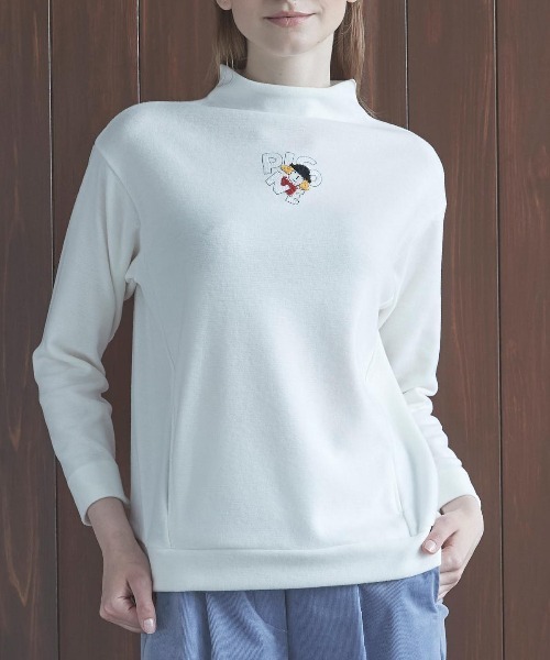 STUDIO PICONE（スタジオピッコーネ） スパンコール刺繍起毛プル