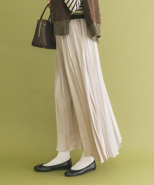 ITEMS URBANRESEARCH（アイテムズ アーバンリサーチ） スカート サテン
