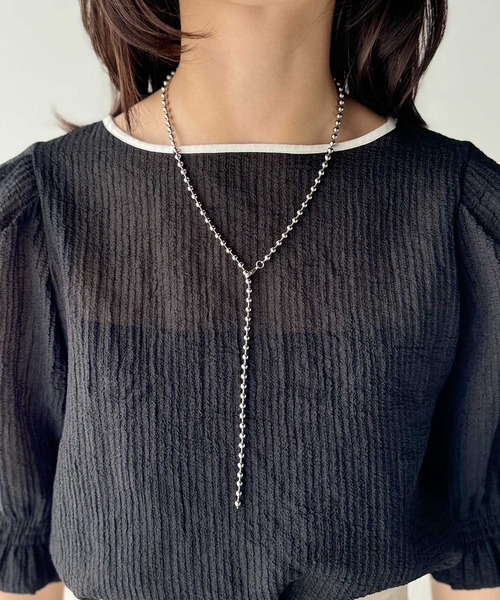 「classicalelf」 半袖カットソー LARGE アイボリー レディース_画像3